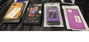 Brand New iPhone 14 Phone Case - Pink/Purple, Yellow, Screen Protectors, Purple